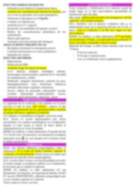 SOLUTION Tema 18 F Rmacos Oxit Cicos Y Anticoncepci N Hormonal Resumen