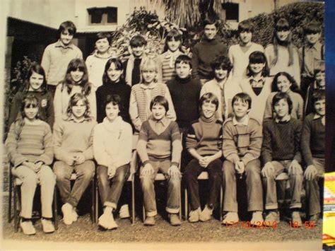 Photo de classe 5 de 1980 Collège Gambetta Copains d avant