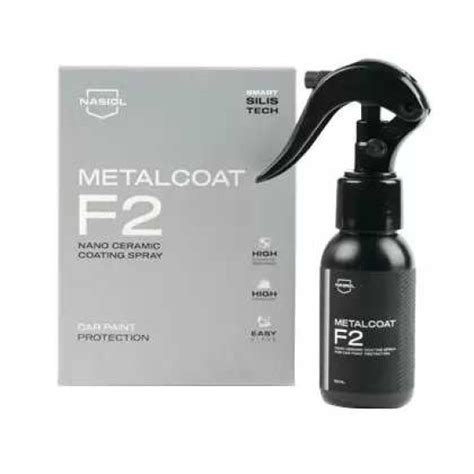 Nasiol MetalCoat F2 Sprayable Ceramic Coating For Cars