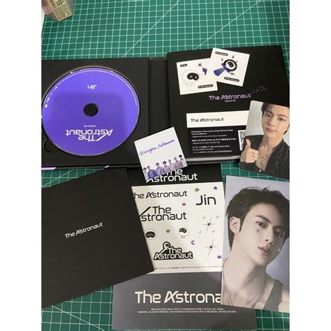 Jual BTS JIN The Astronaut Ver 1 UNSEALED Shopee Indonesia