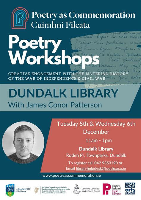 Dundalk Library – Poetry as Commemoration