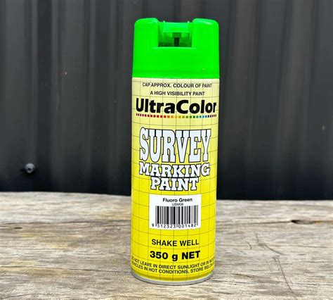 Green Survey Marking Paint Parkes Street