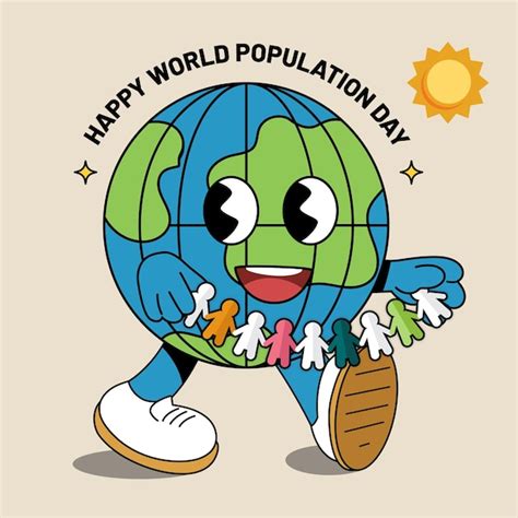 Premium Vector World Population Day Vector Illustration