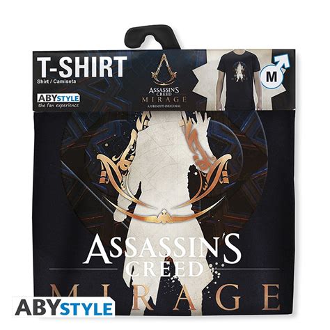 Assassin S Creed Tshirt Mirage Man Ss Black Basic Abysse Corp