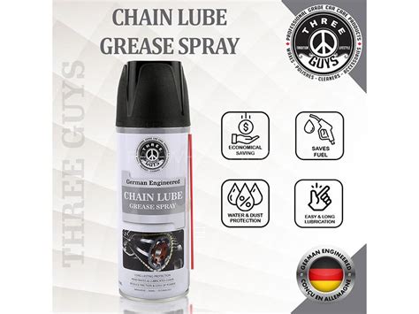 Buy Three Guys Chain Lube Grease Spray 450ml In Pakistan PakWheels