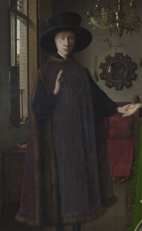 Portrait des époux Arnolfini par œuvre d art analysée en images