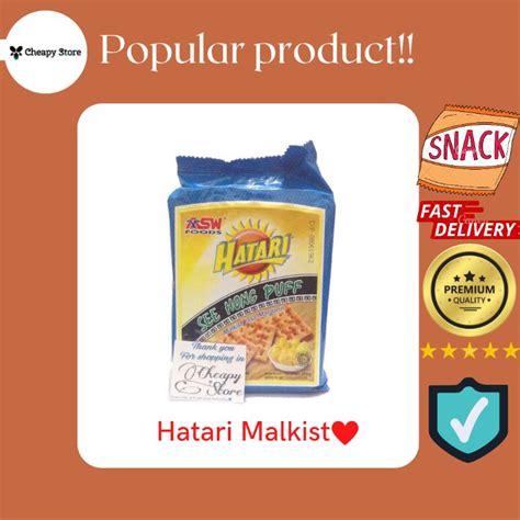 Jual Malkist Hatari See Hong Puff All Variant 260g Original Cream