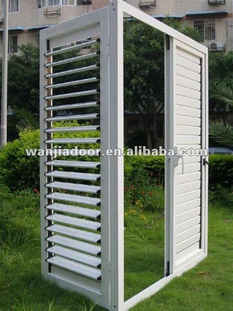 Jalousie door | Window design, Outdoor structures, Patio