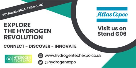 Atlas Copco To Exhibit At Hydrogen Tech Expo Atlas Copco Uk