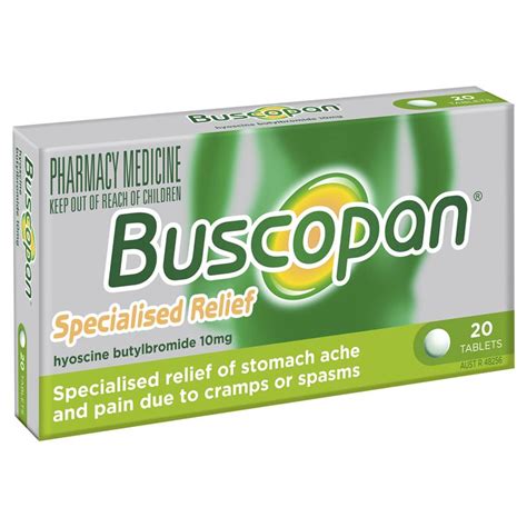 Buscopan Scopolamine Hydrobromide Uses Side Effects Interactions Dosage Pillintrip