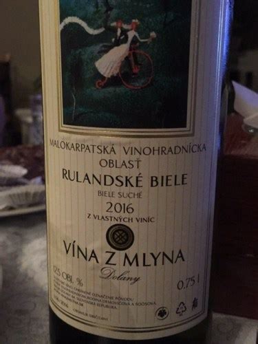 V Na Z Mlyna Rulandsk Biele Vivino Us