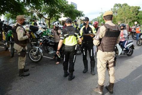 Conquista Sete motos são apreendidas em blitz de combate ao transporte