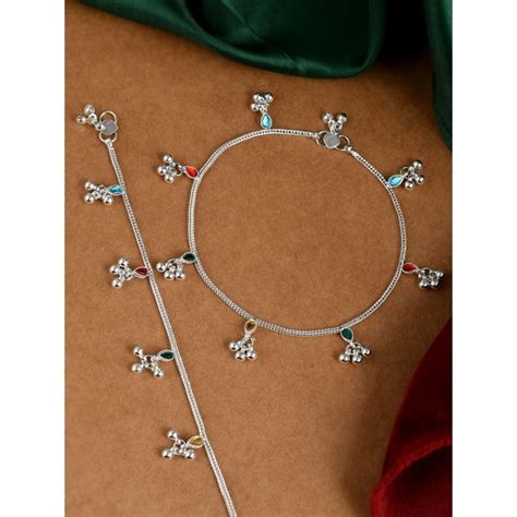 Top 999 Anklet Designs In Silver Images Amazing Collection Anklet