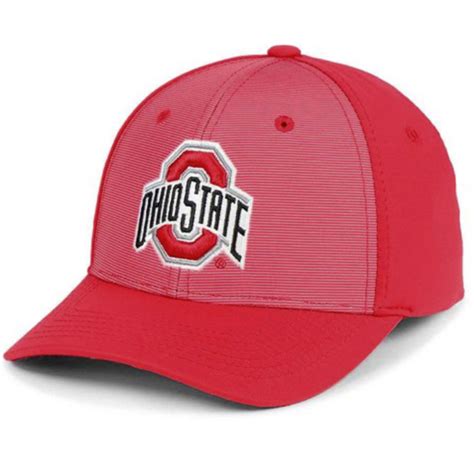 Ohio State Buckeyes Cap Hat Nwt Mens Snapback Red 30871 A7 535