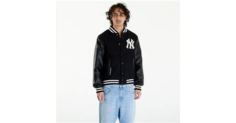 KTZ New York Yankees Mlb World Series Varsity Jacket Unisex Off White