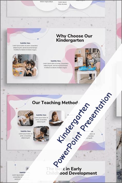 Kindergarten PowerPoint Presentation – MasterBundles