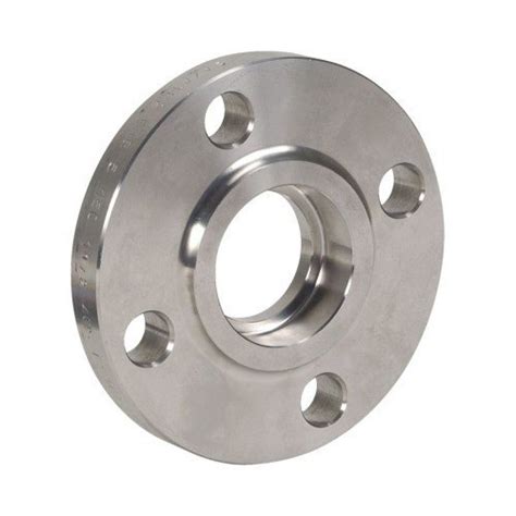 Nascent Silver Stainless Steel Socket Weld Flange Size