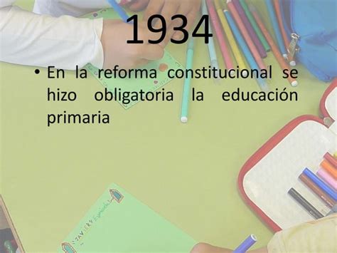 Línea Del Tiempo Reformas Educativas En Mexicopptx