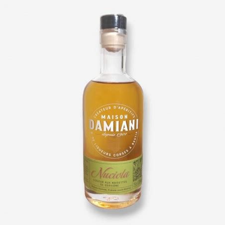 Maison Damiani Liqueur Aux Noisettes De Cervione Nuciola A Fiera