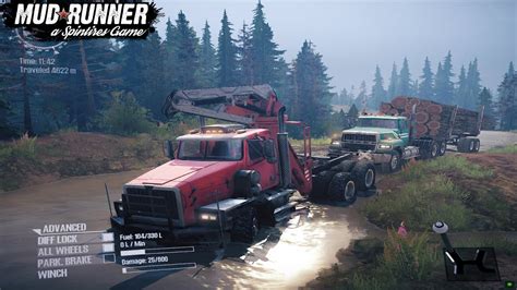 X Western Star Twinsteer Is Pulling Ford Ltl Spintires