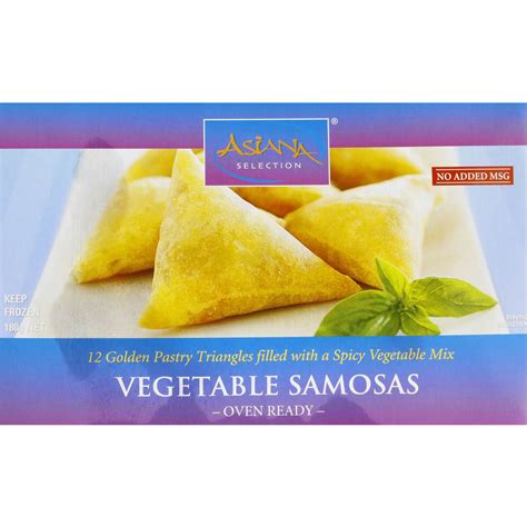 Asiana Asian Vegetable Samosas G Woolworths