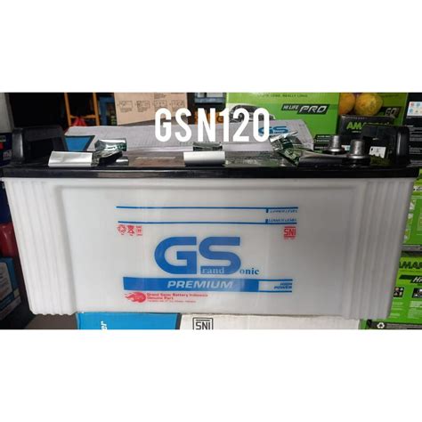 Jual Aki Basah GS N120 115f51r 12v 120ah Generator Genset Doozer