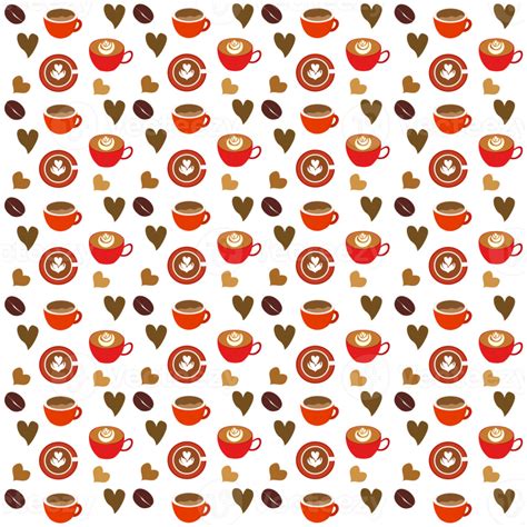 Coffee Seamless Pattern 14501132 Png