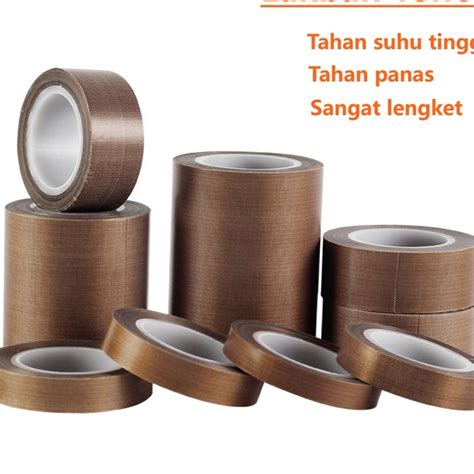 Jual Harga Heboh Lakban Teflon PTFE Tahan Panas Insulasi Suhu Tinggi