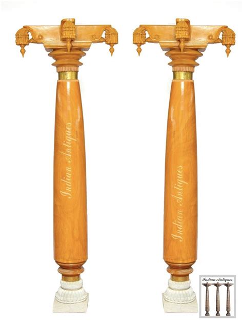 Pin By Indian Antiques Pillars On Chettinad Wooden Pillars Wooden