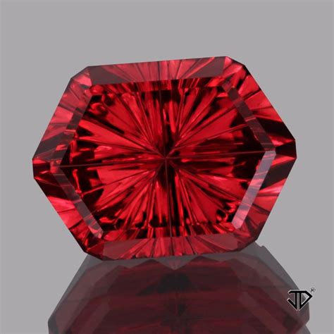 Rose Malaya Garnet Starbrite™ Cut 475 Carats Stones And Crystals