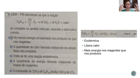 Resolu O De Exerc Cios Termoqu Mica P G A Youtube