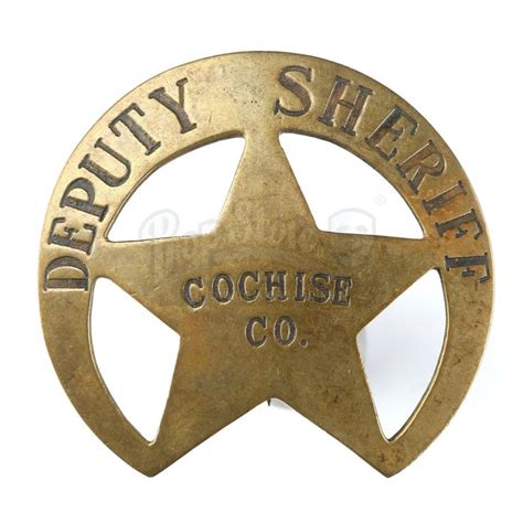 Cochise County Deputy Sheriff Badge | TOMBSTONE (1993)