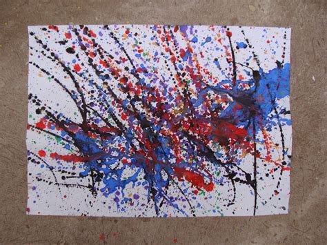 Los Vuelos Del Taller Pintando Como Jackson Pollock