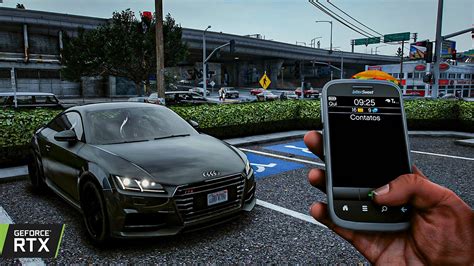 Gta V Vida De Uber Imers O Realista Pegamos Um Audi Tts Gameplay