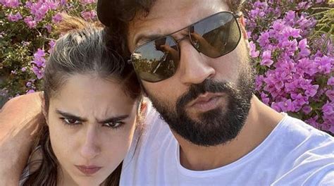 Sara Ali Khan Vicky Kaushal Share Goofy Pics As They Tease Fans About