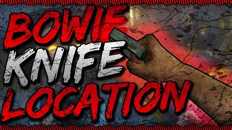 Shadows Of Evil Bowie Knife Weapon Location Tutorial Bowie Knife