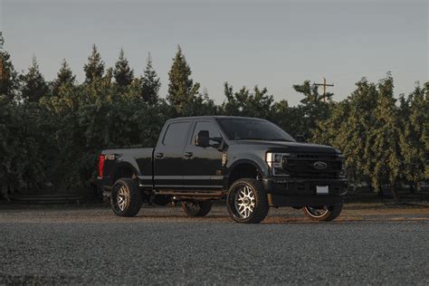 2021 Ford F250 XD GRENADE 2 Brushed Wheel Pros