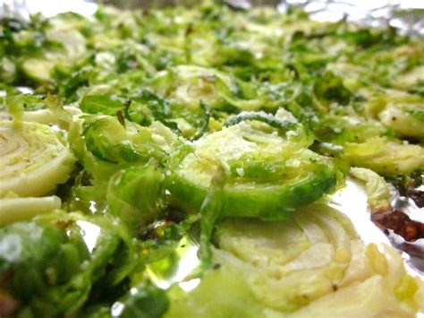 Roasted Shaved Brussels Sprouts Recipe