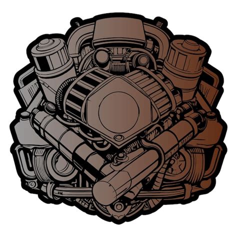 Premium Vector Car Engine Vector