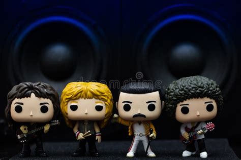 Funko POP Vinyl Figures of Queen Band Editorial Photography - Image of ...