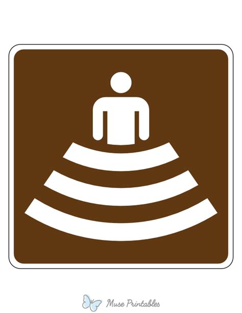 Printable Amphitheater Campground Sign