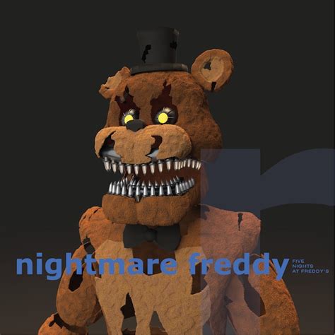 Freddy Foam Template Etsy