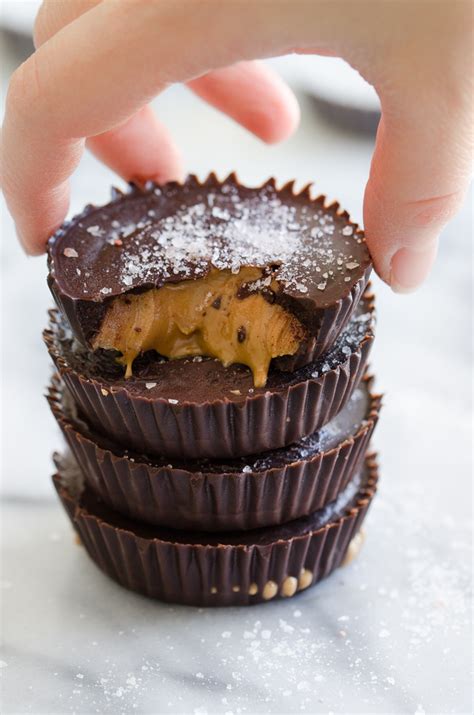 Homemade Dark Chocolate Peanut Butter Cups Recipe