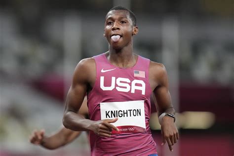 Next Usain Bolt? Erriyon Knighton isn't 'scared' by expectations - Los Angeles Times