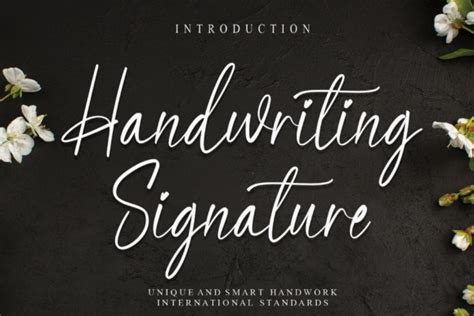 Handmade Signature Font By Creativewhitee Creative Fabrica