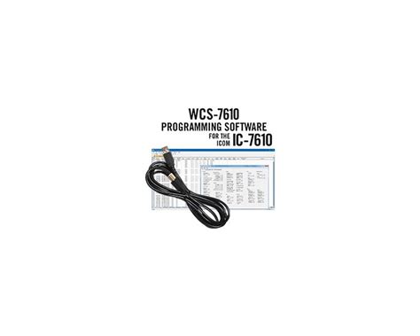 Wcs Programming Software And Rt Cable Icom Ic Gigaparts