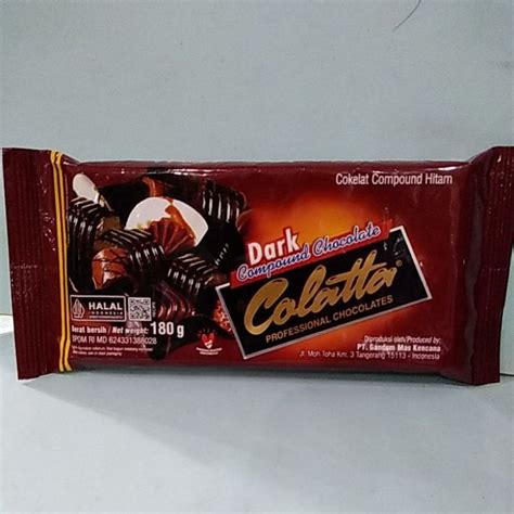 Jual Colatta Dark Compound Chocolate Gr Shopee Indonesia