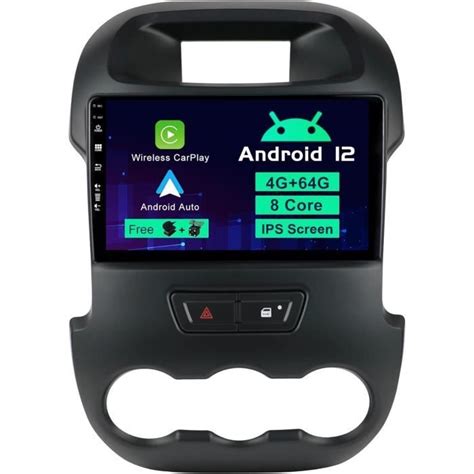 Sxauto Android Ips Autoradio Pour Ford Ranger Sans Fil