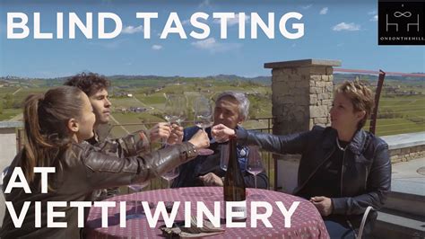 Blind Tasting Session Luca And Elena From Vietti Winery Youtube