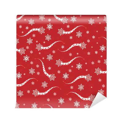 Wall Mural Christmas wrapping paper or background - PIXERS.CA